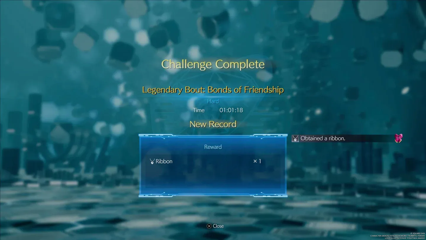 Brutal Challenge select screen