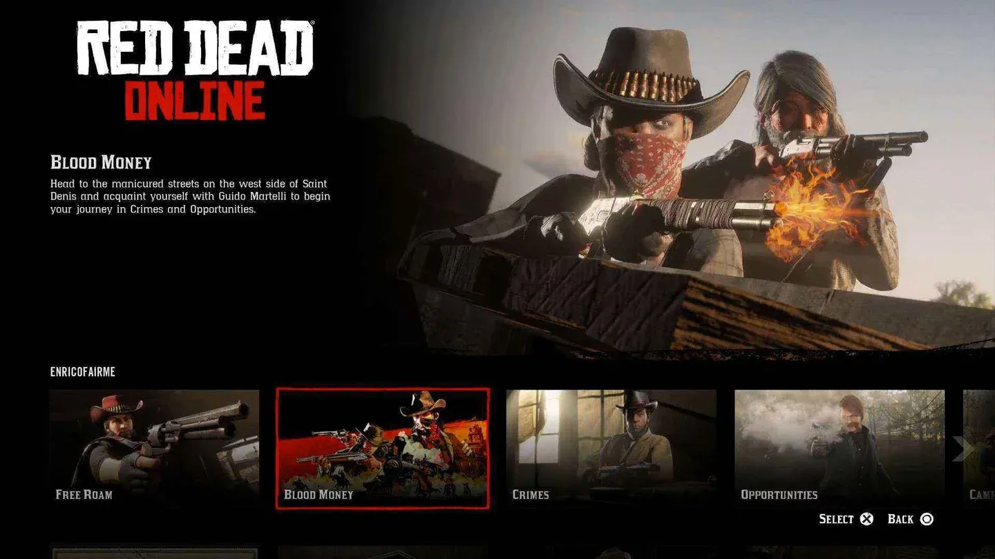 Blood Money update missions