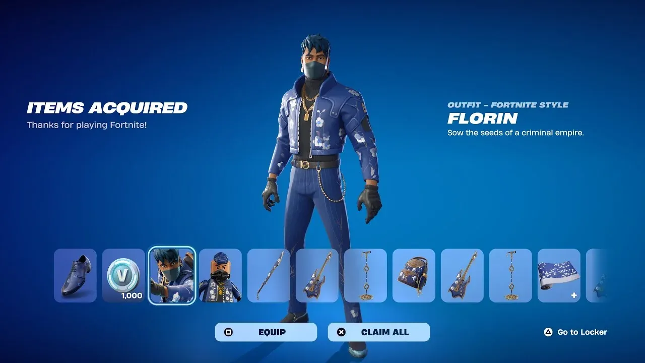 Bundle-exclusive Flowering Chaos skin