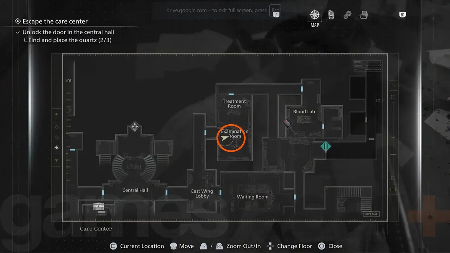 Level 1 Wristband location