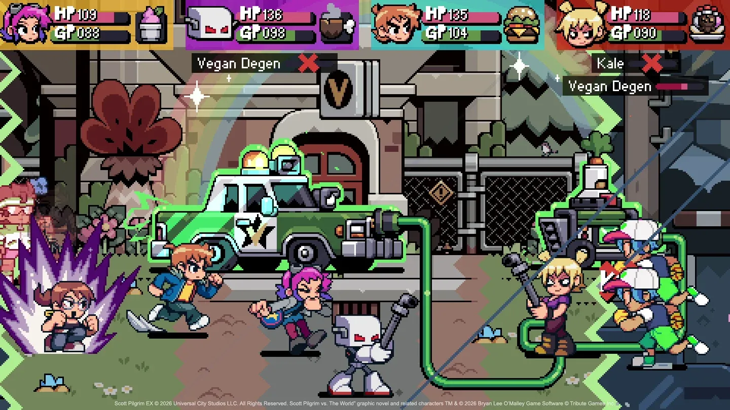 The Mega Man 2 tribute shot