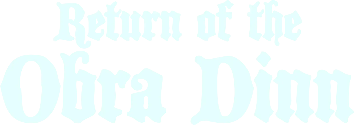 Return of the Obra Dinn Logo