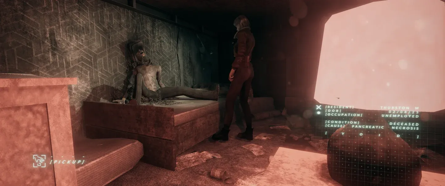 Inside the exclusion zone