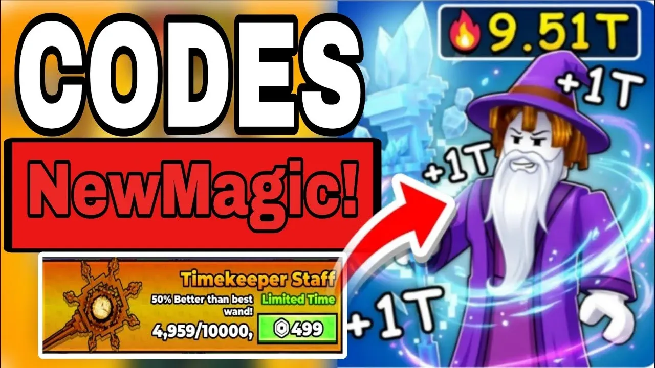 Roblox +1 Magic Evolution Codes for July 2026