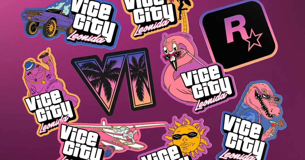 Grand Theft Auto VI: The Goodtime State – Vice City Collection | Rockstar Store - Social