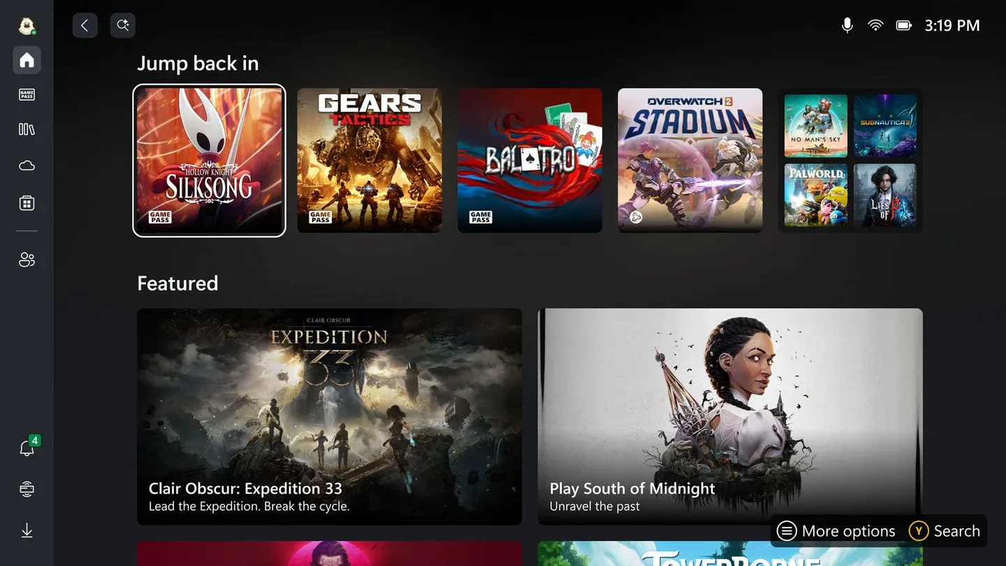 Platform logos at Xbox showcase