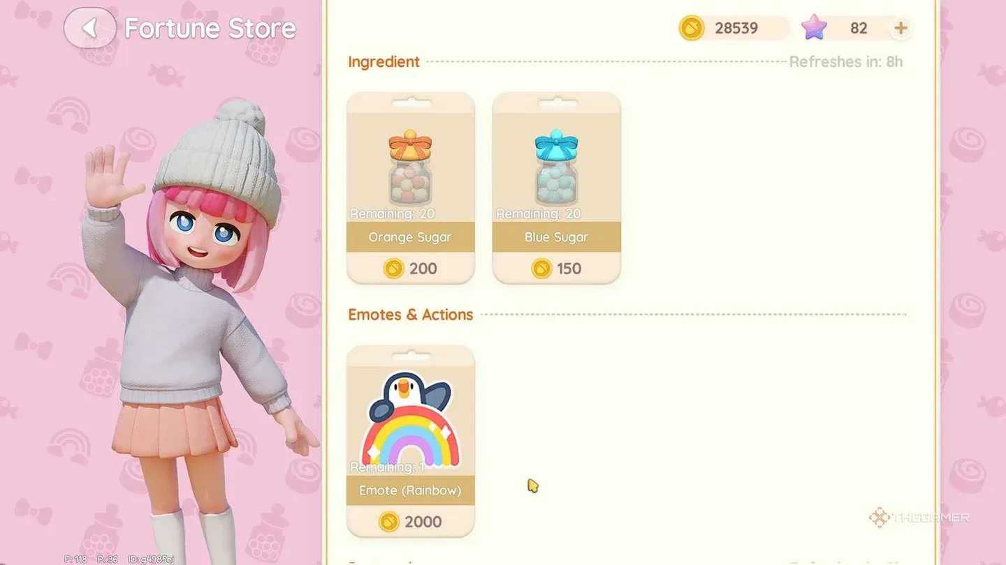 Doris shop exclusive stock