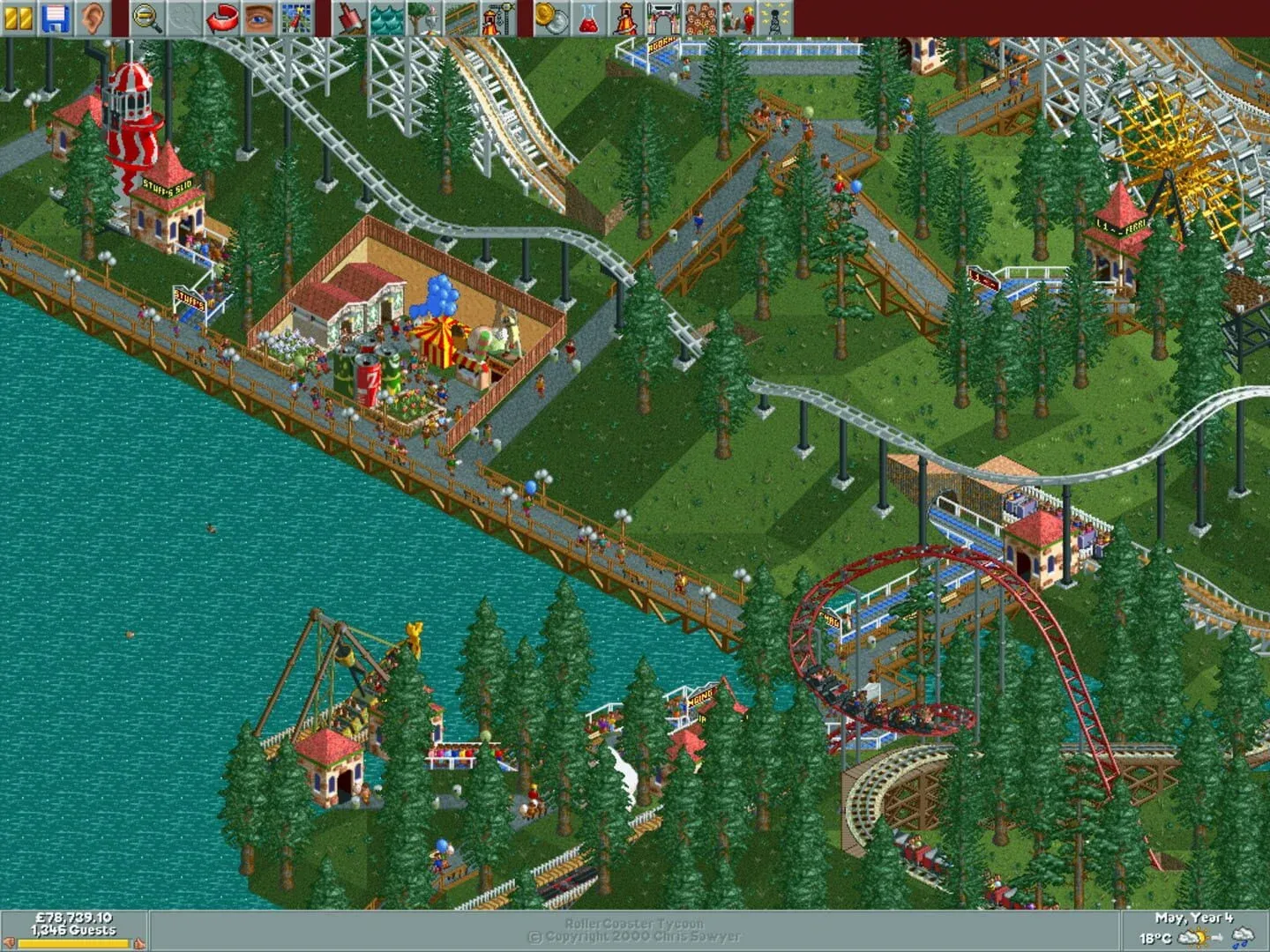 RollerCoaster Tycoon Gallery 10