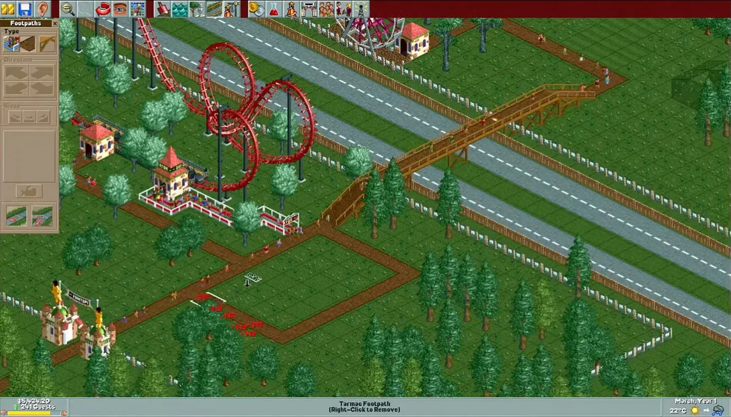 RollerCoaster Tycoon content image