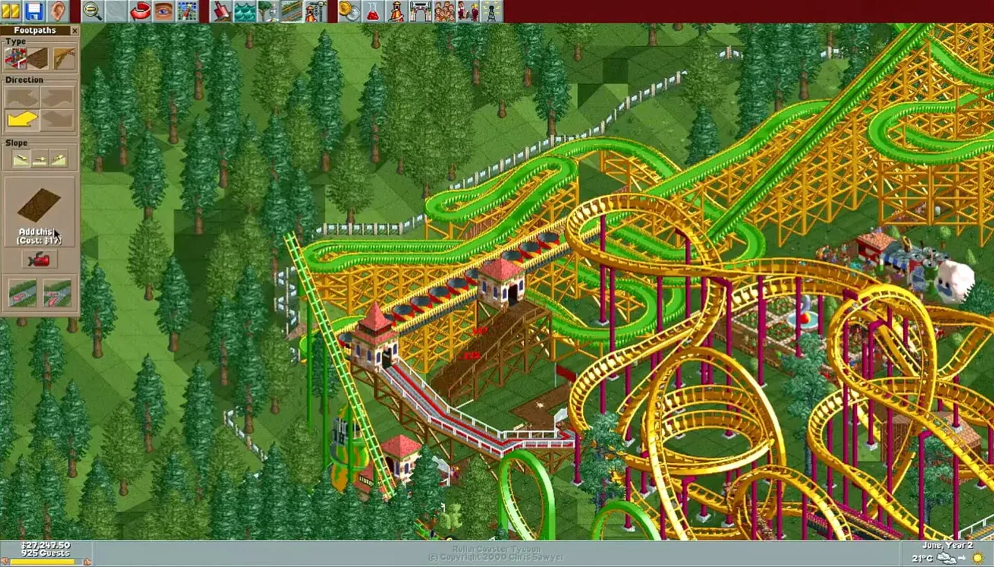 RollerCoaster Tycoon content image