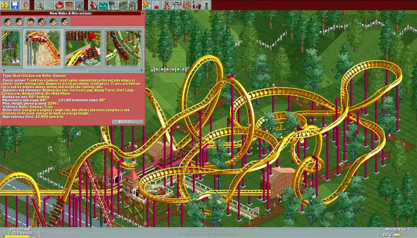 RollerCoaster Tycoon content image