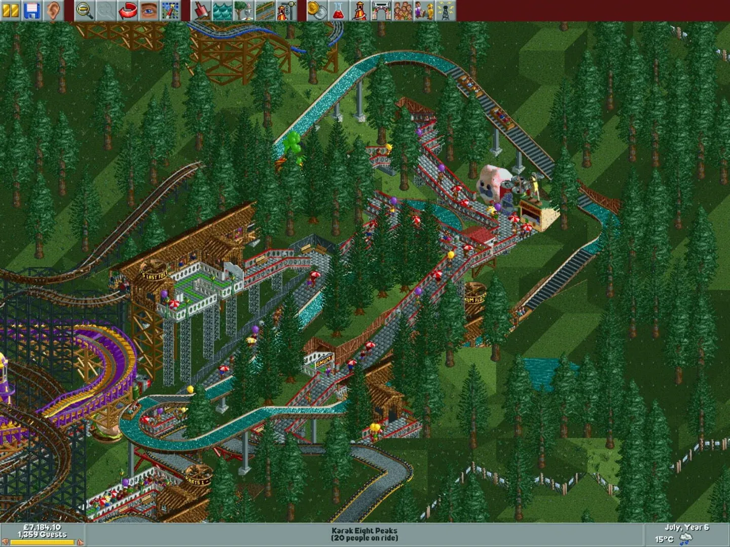 RollerCoaster Tycoon Gallery 7
