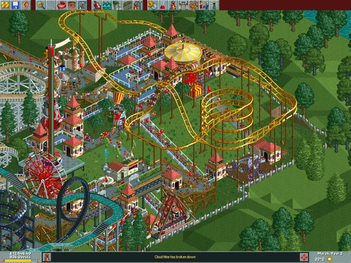 RollerCoaster Tycoon Gallery 9