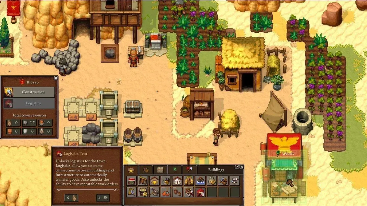 Forest Market with seed inventory