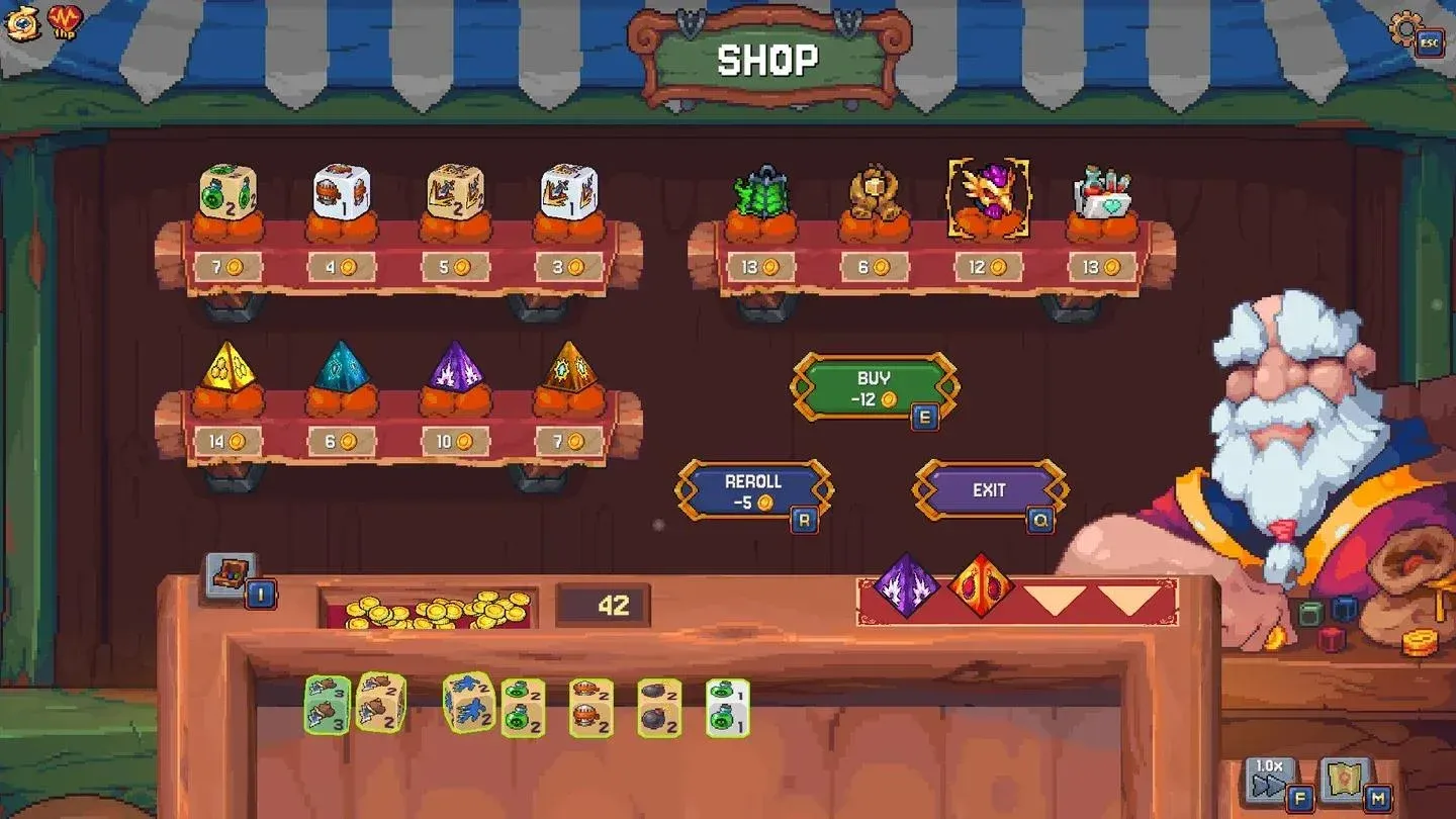 Relic selection mid-run