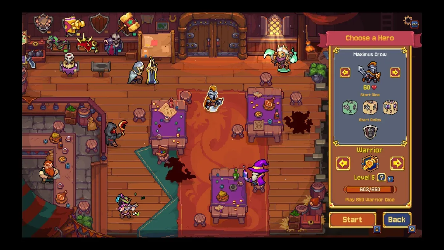 Class unlock screen overview