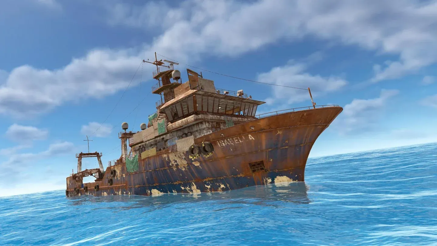 Rust boat crafting menu