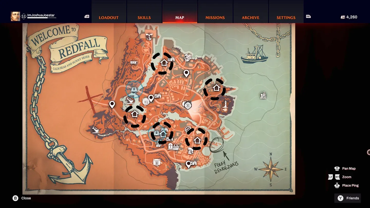 Safe House mission objectives