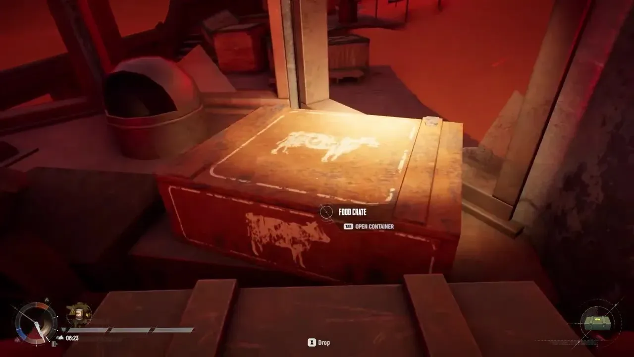 Food Crate cow icon marker