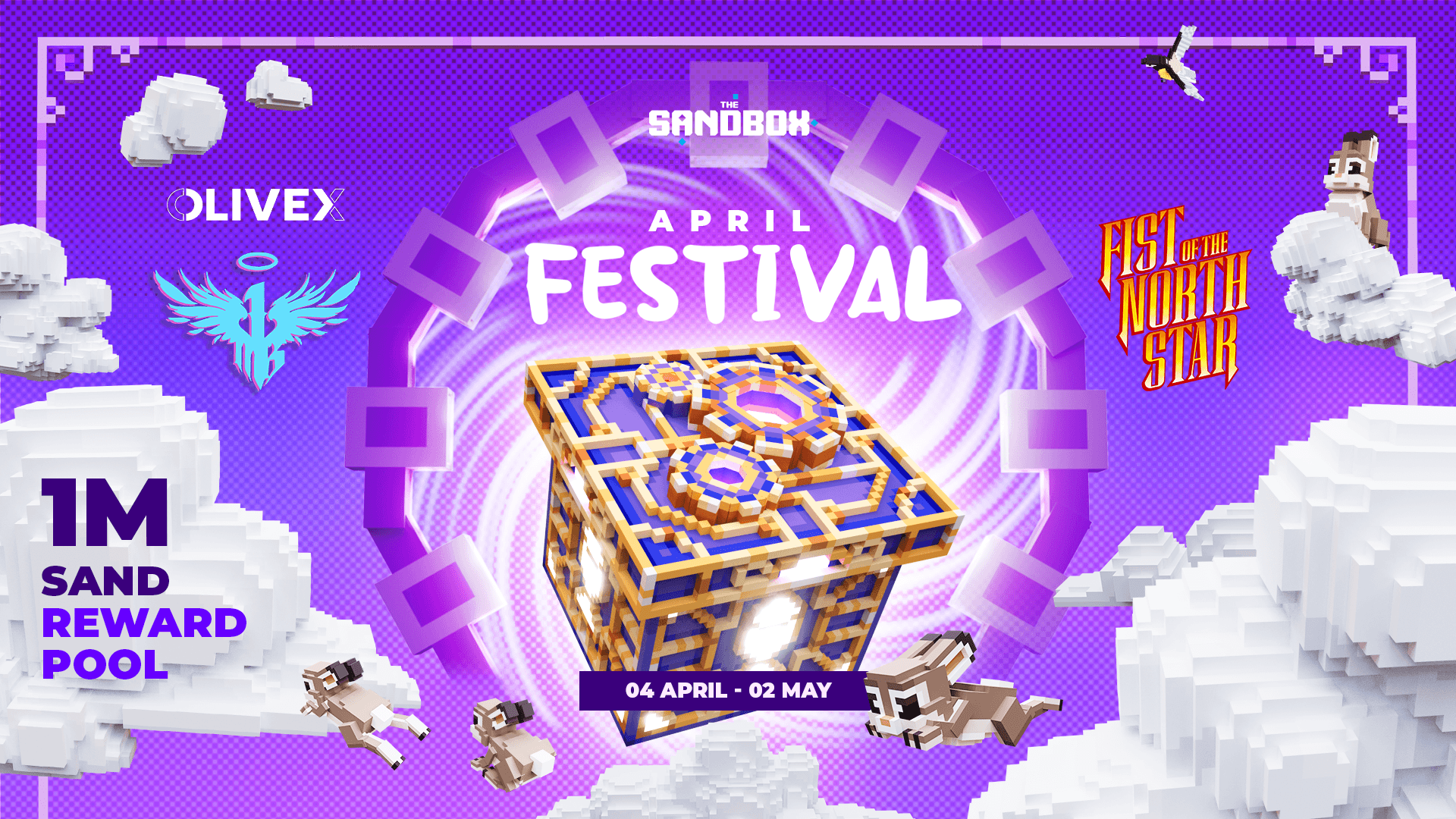 The Sandbox Game April Festival Kicks Off with Tons of Rewards image