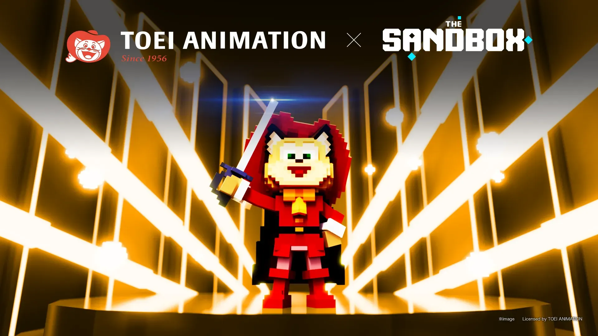 The Sandbox Game Partners with Legendary Japanese Studio, TOEI ANIMATION image
