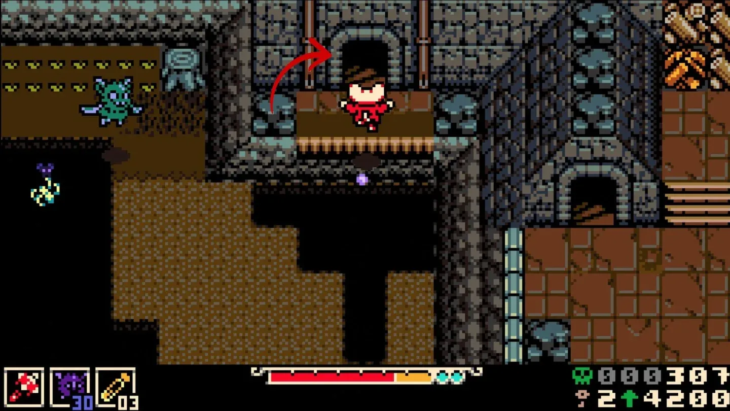 Sandfalls bomb puzzle setup