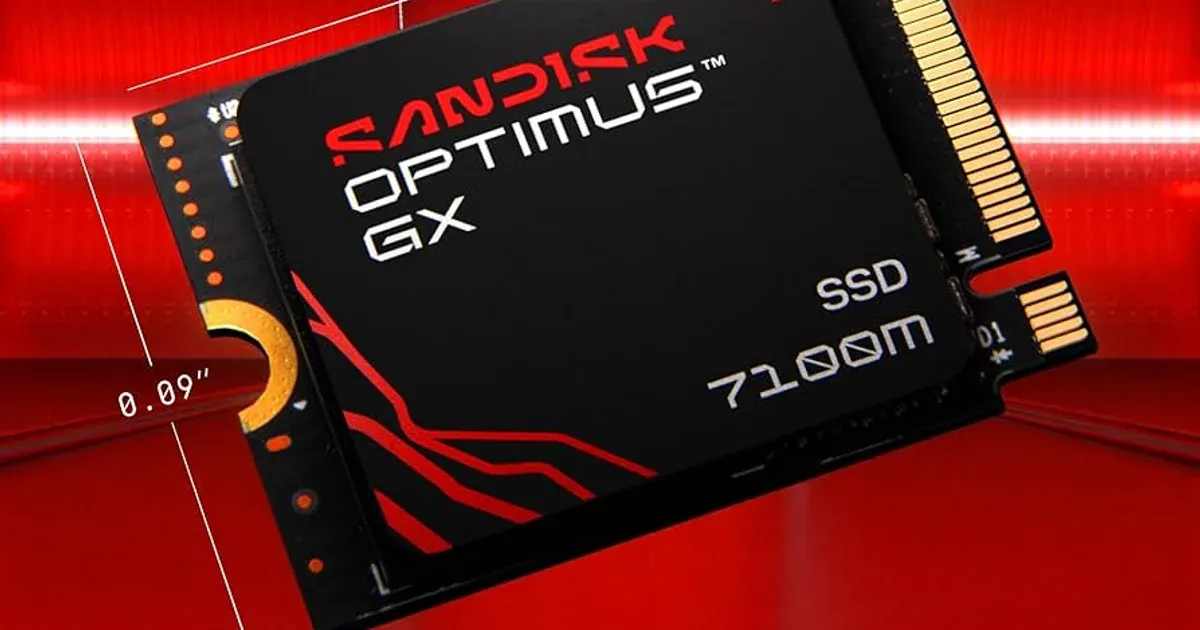 SanDisk's new Optimus gaming SSDs launch | GAMES.GG