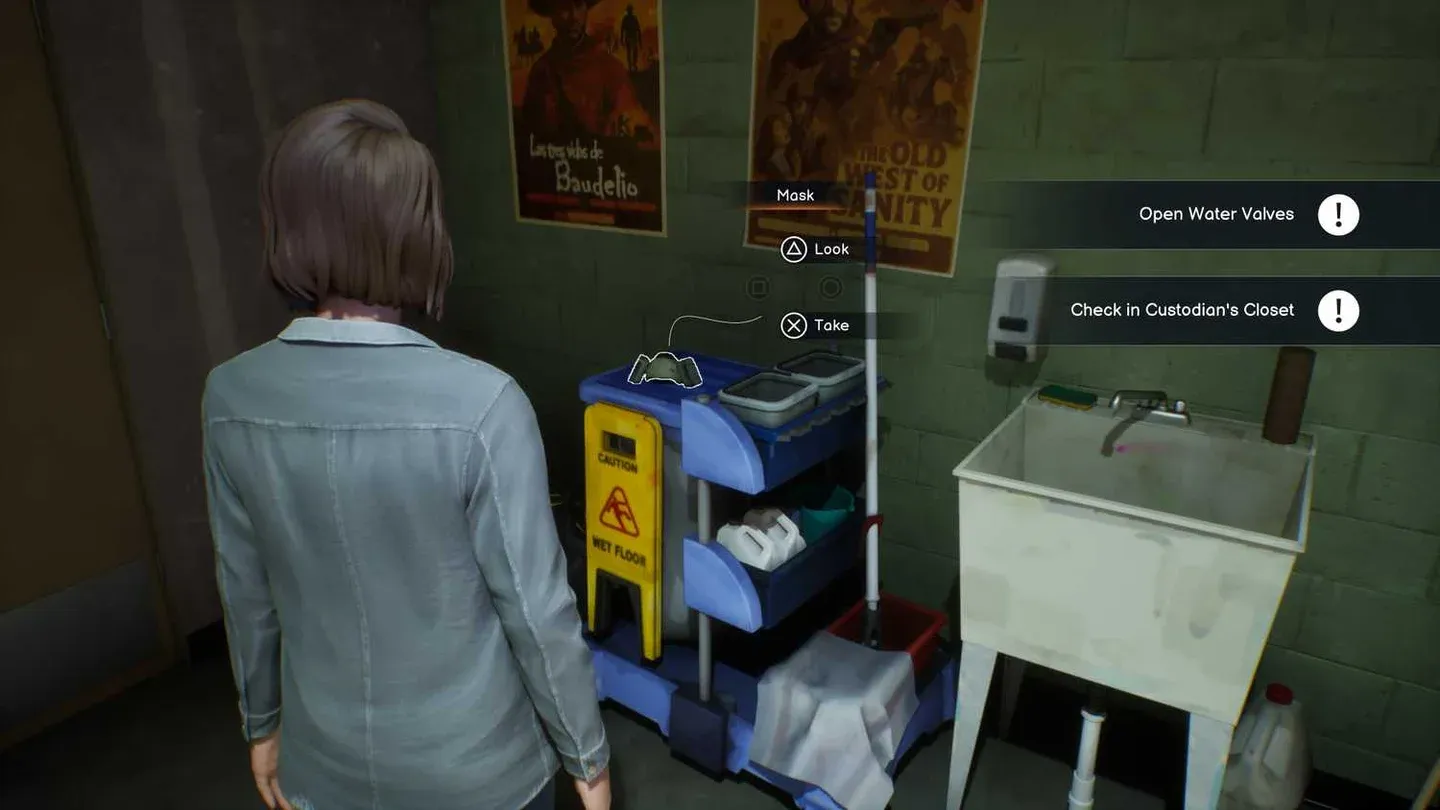 Custodian closet key items