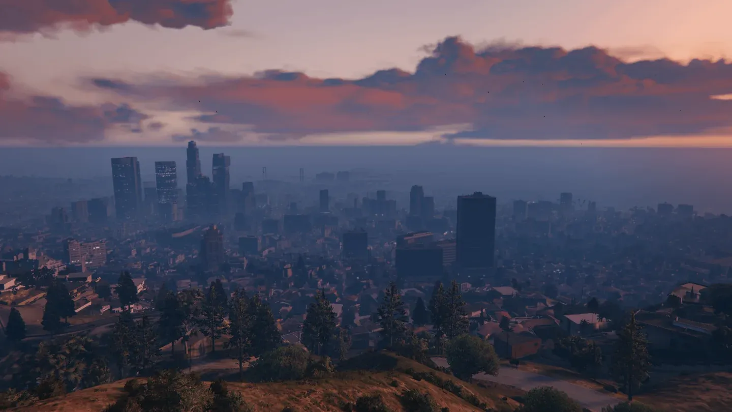 Los Santos from above