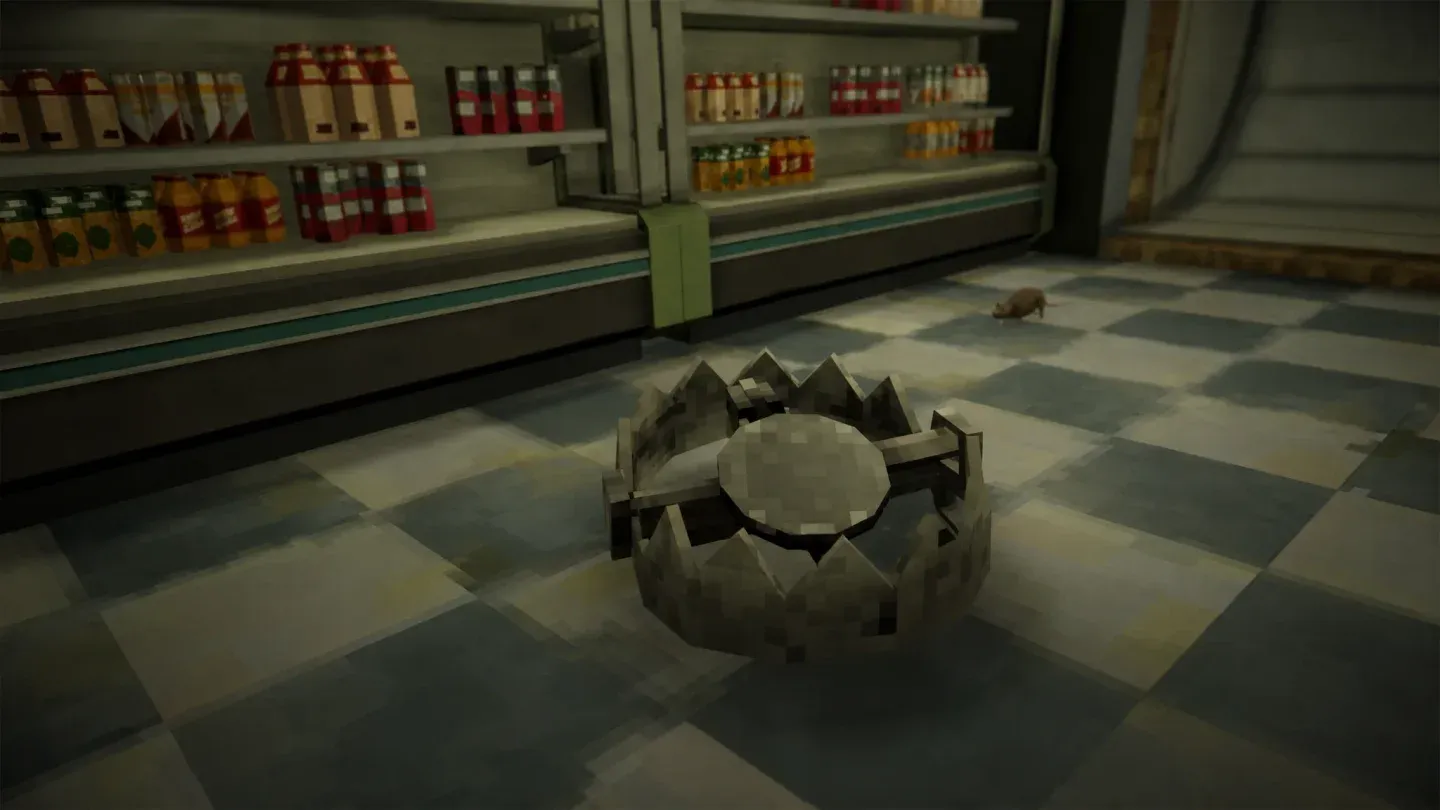 Bear Trap on the store floor