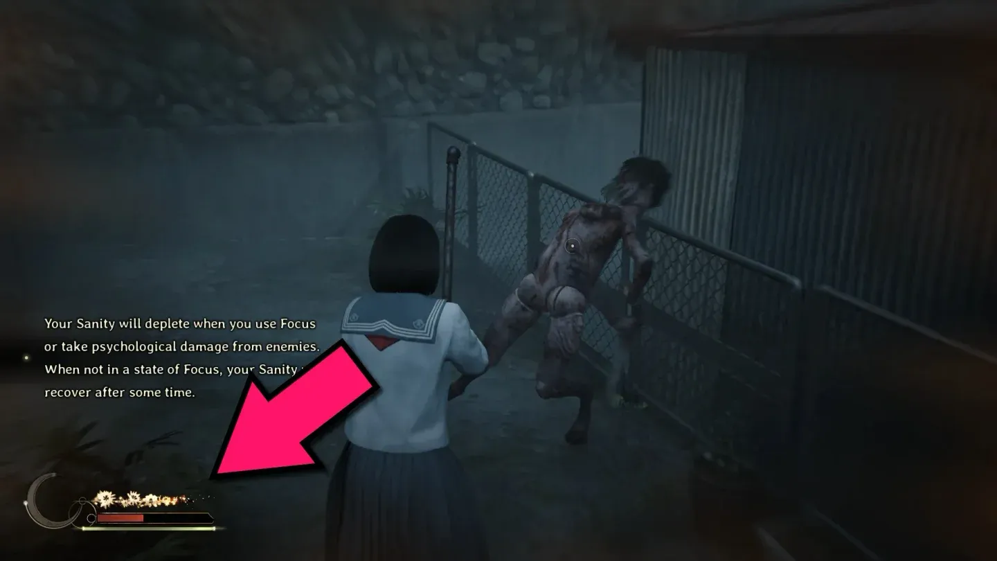 Sanity and Focus system HUD