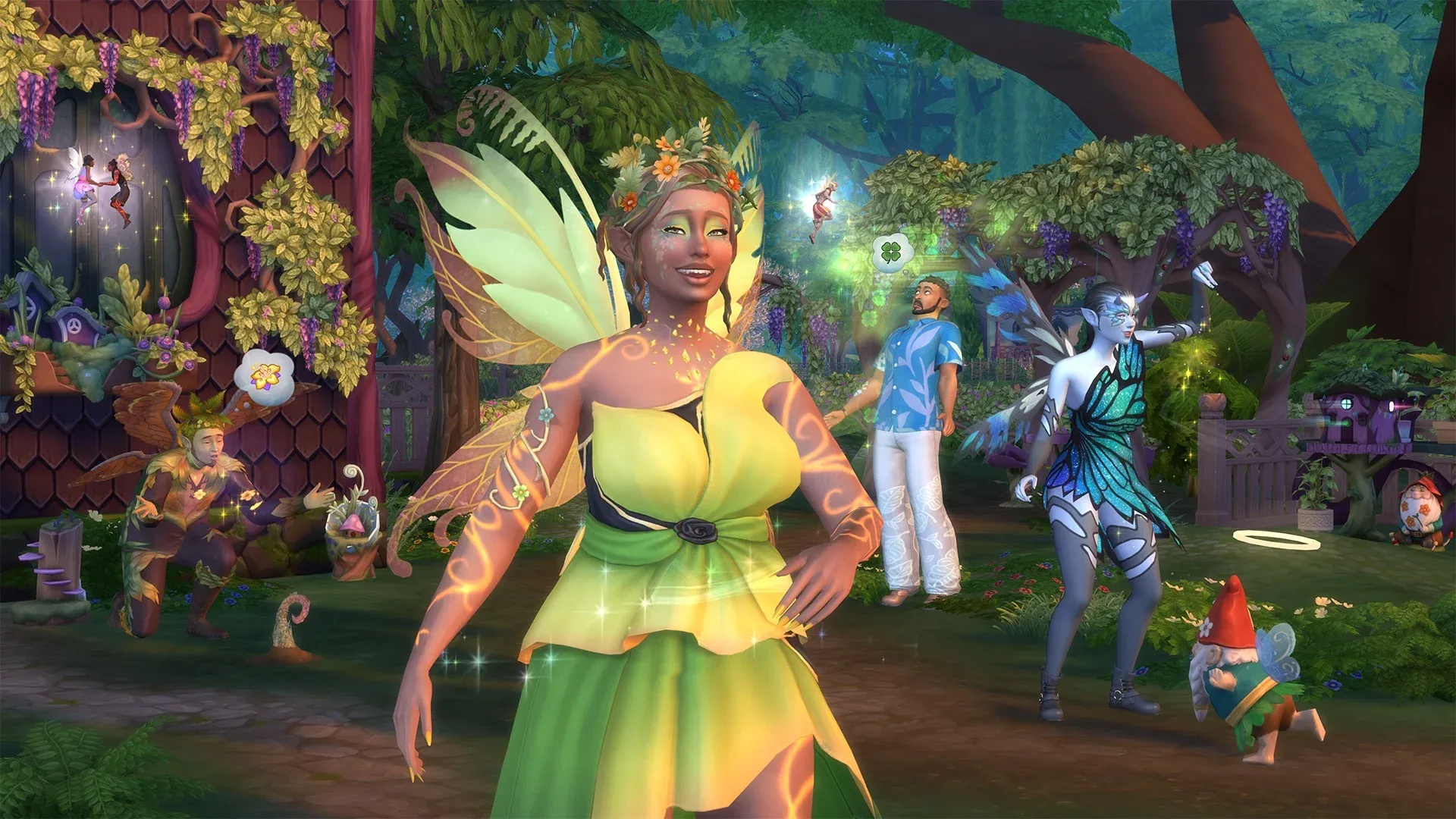 The Sims 4 Enchanted by Nature cheat codes: Fairy ranks, skills, and traits