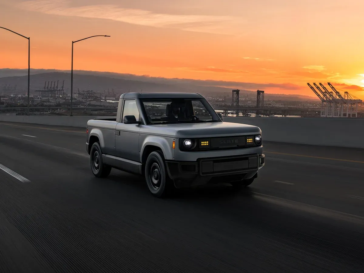 The $25K Electric Truck With No Radio and Hand Crank Windows Is Real