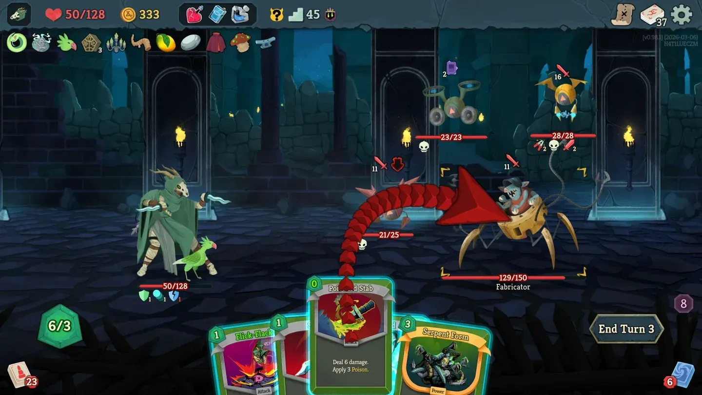 Developer console input screen