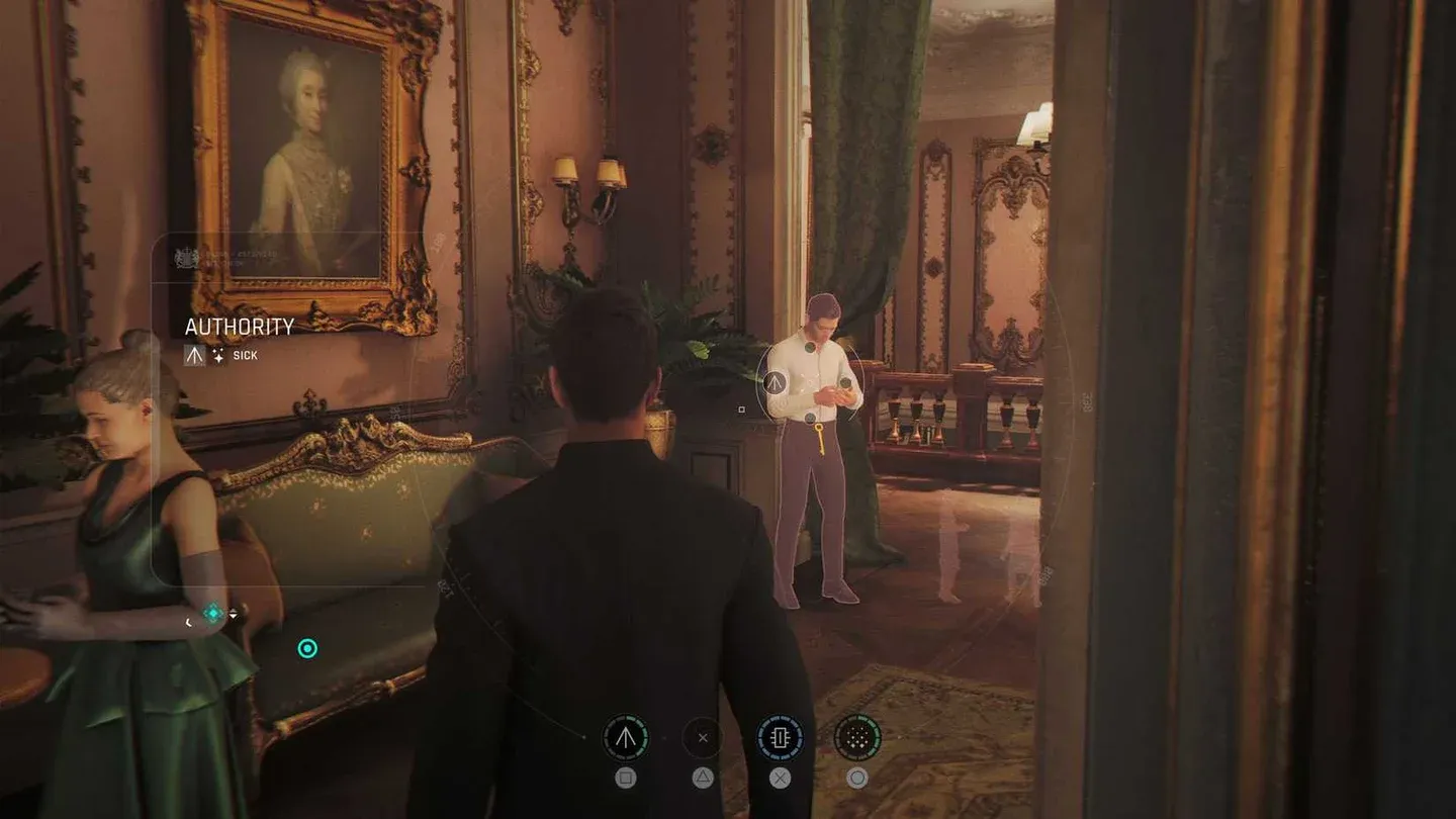 Staff Key location upstairs
