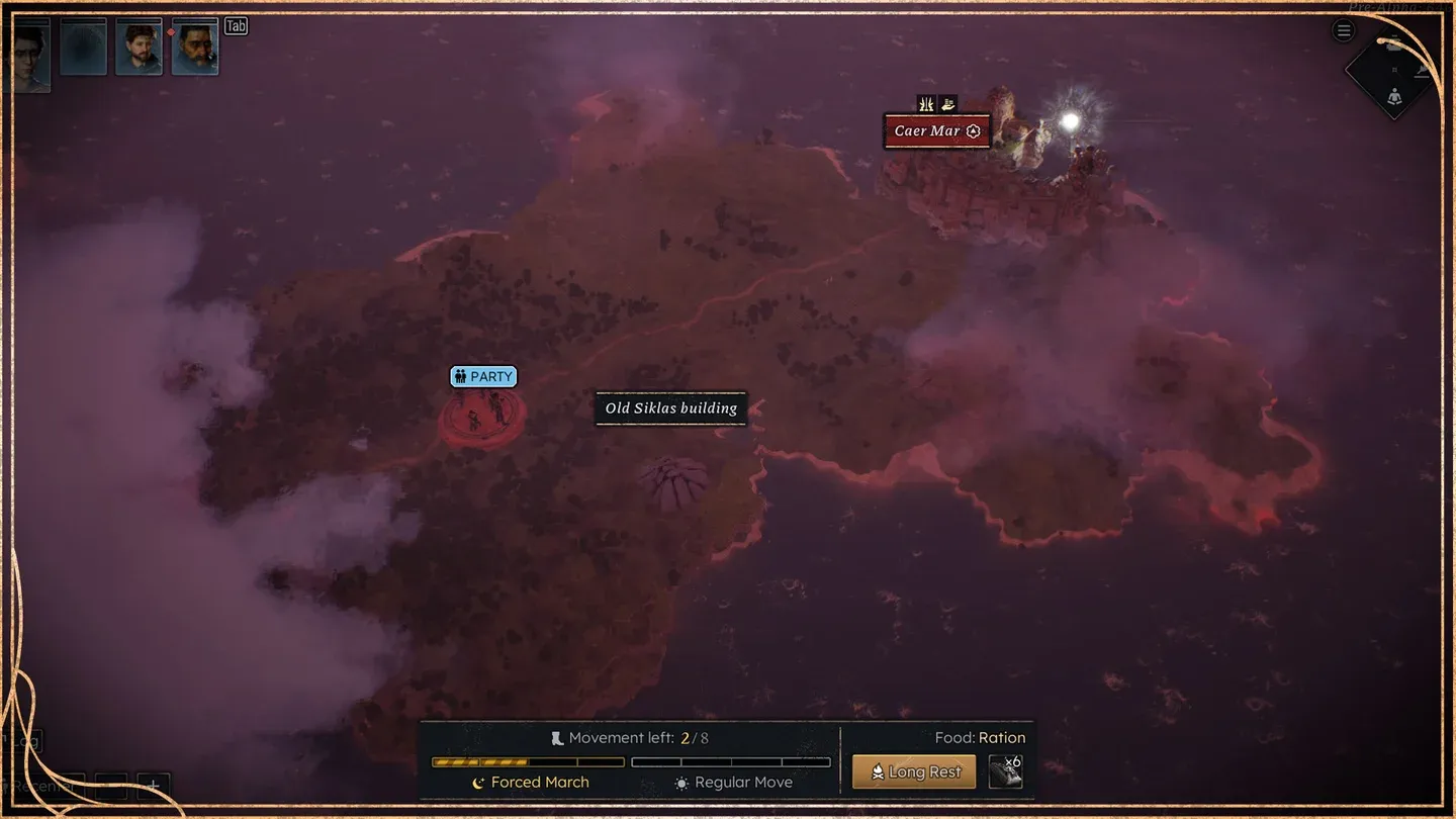 Scripted ambush mid-travel