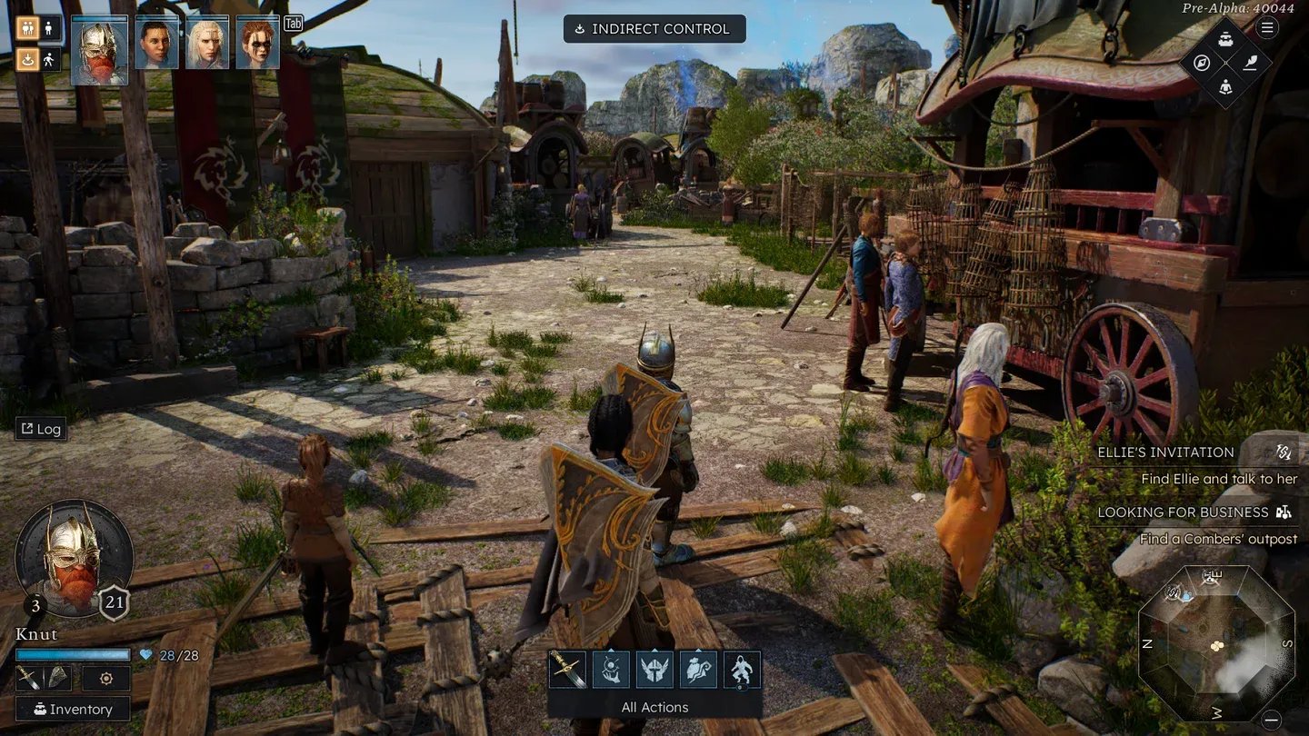 Balanced mode party encounter