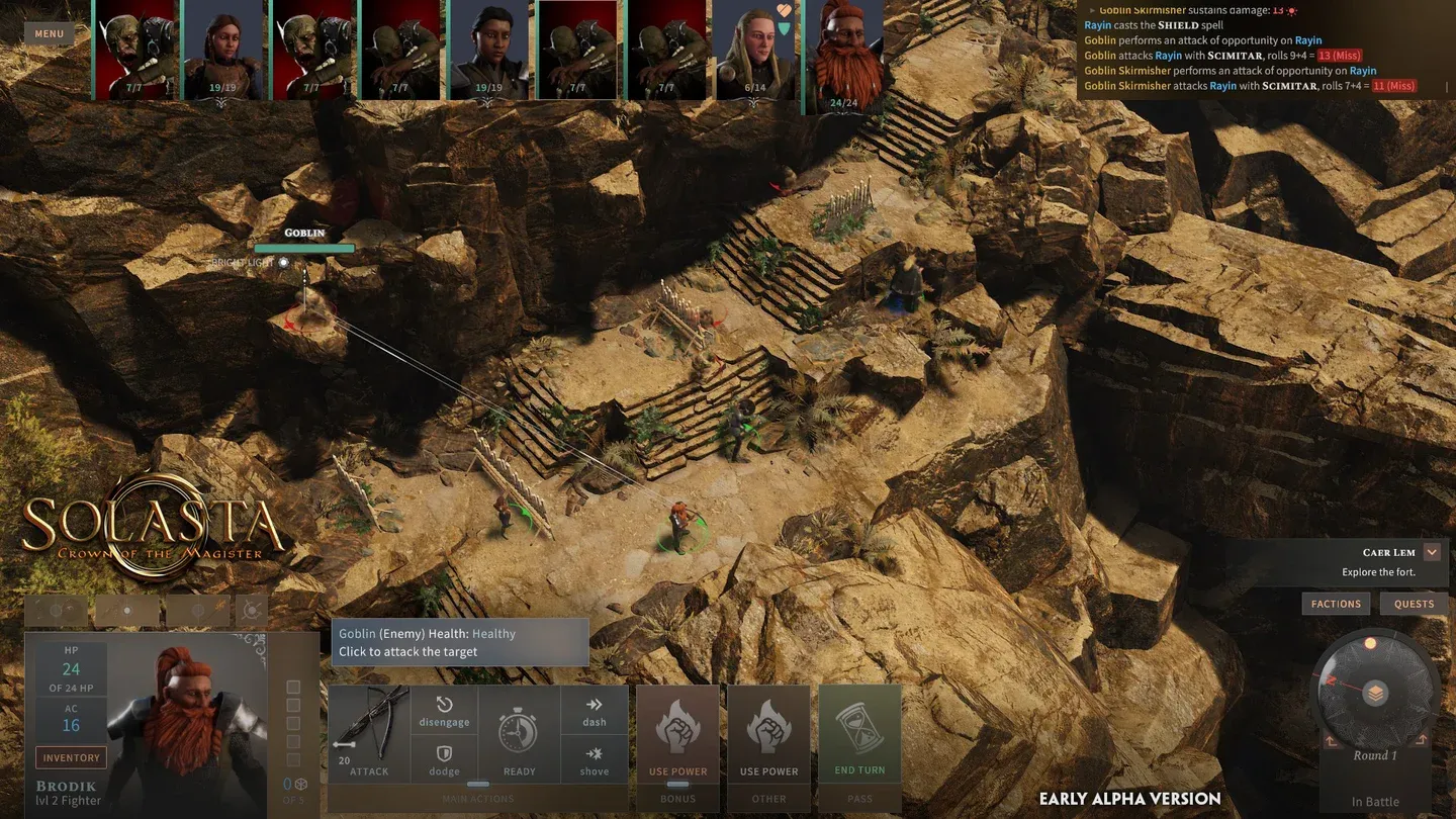 Campfire rest UI overview