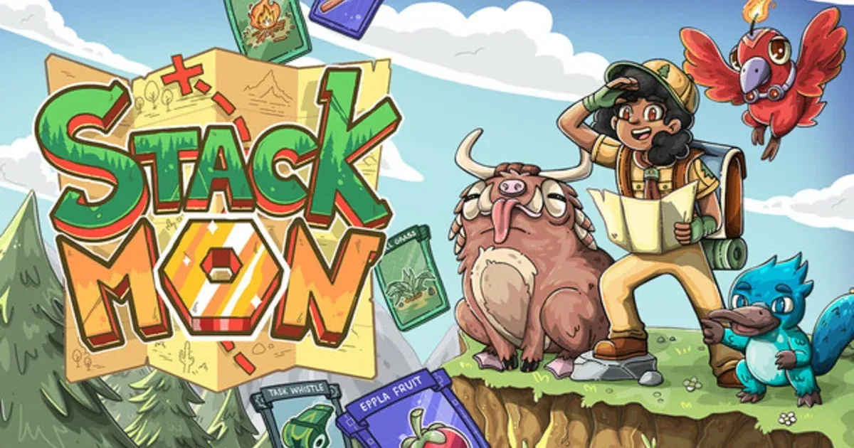 Stackmon：卡牌堆叠策略游戏上线Steam，主打物理堆叠玩法