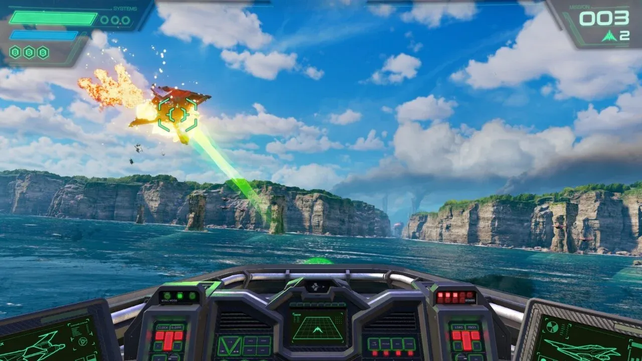 Star Fox Arwing gameplay