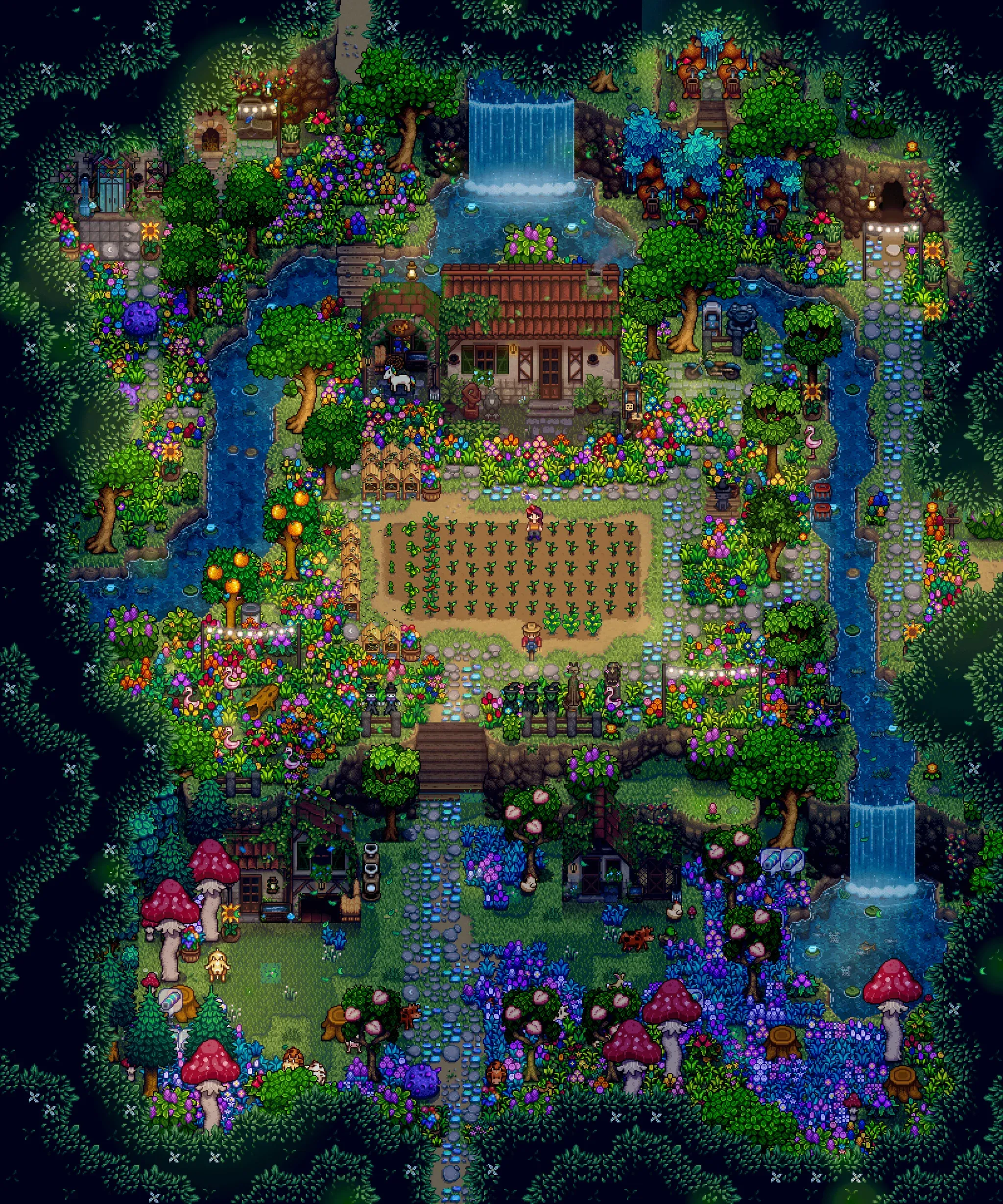 Stardew Valley player puts farmer to sleep for 1,000 years