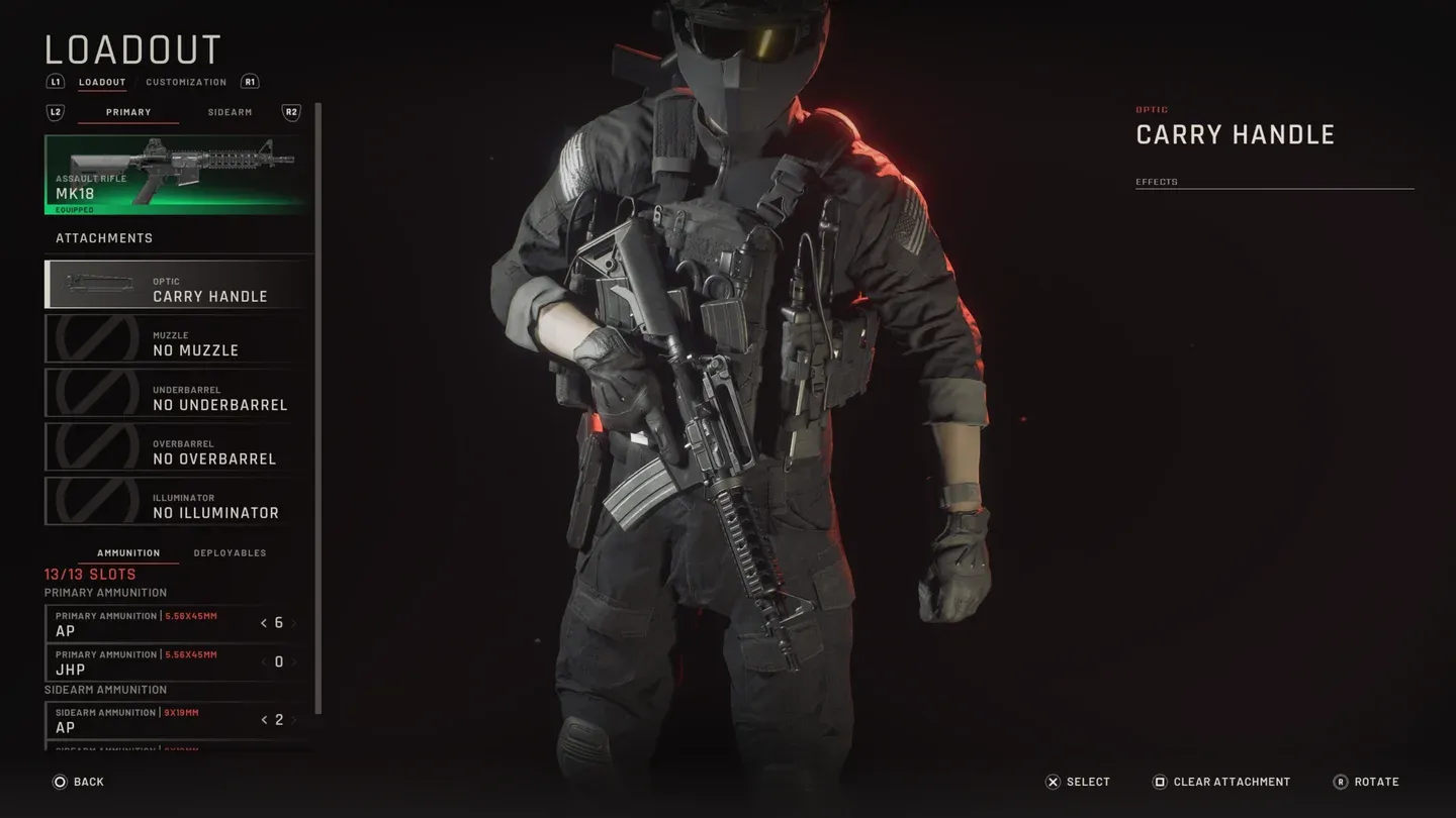 RTWC-6.5 battle rifle loadout