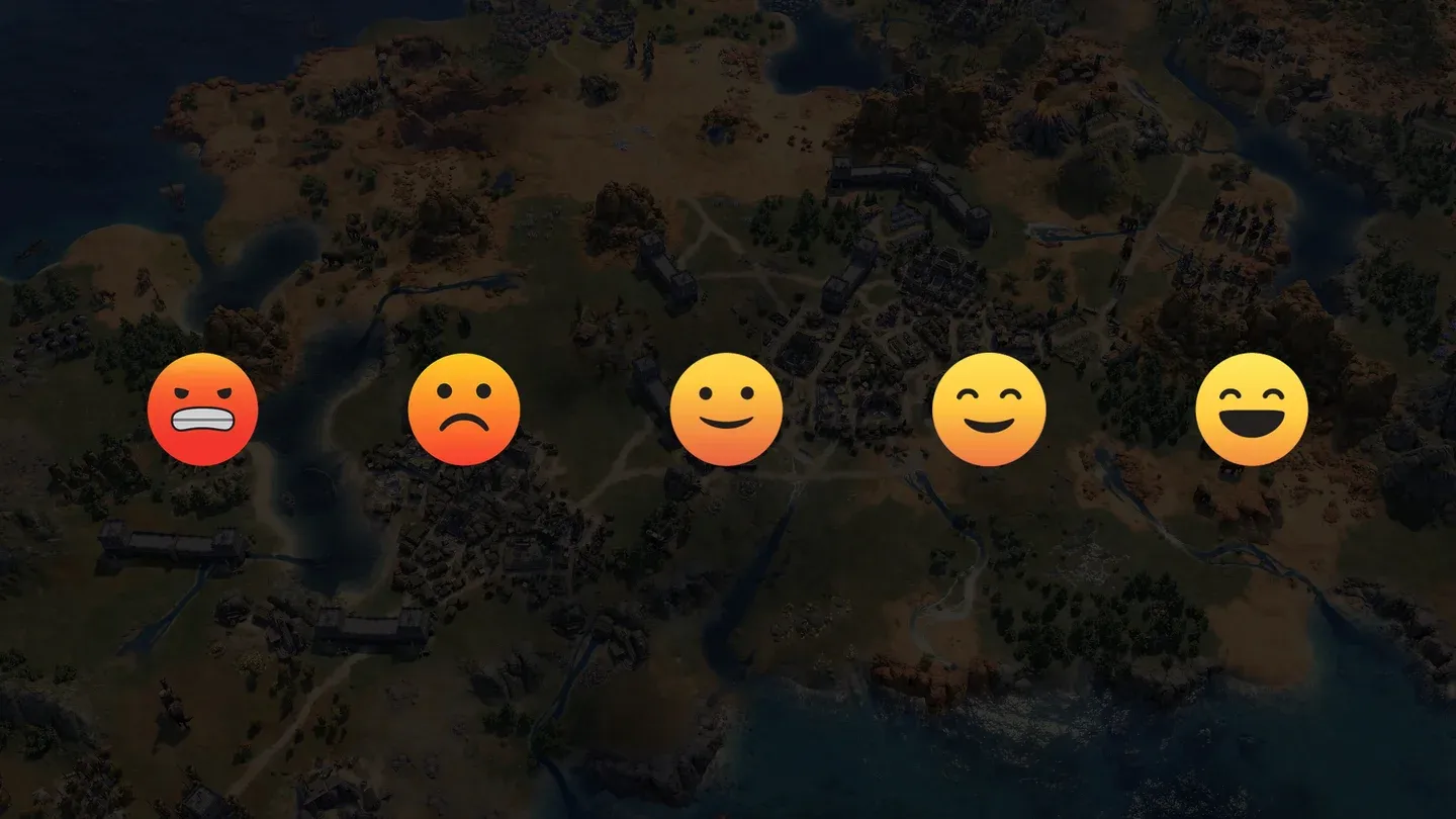 Five city moods at a glance