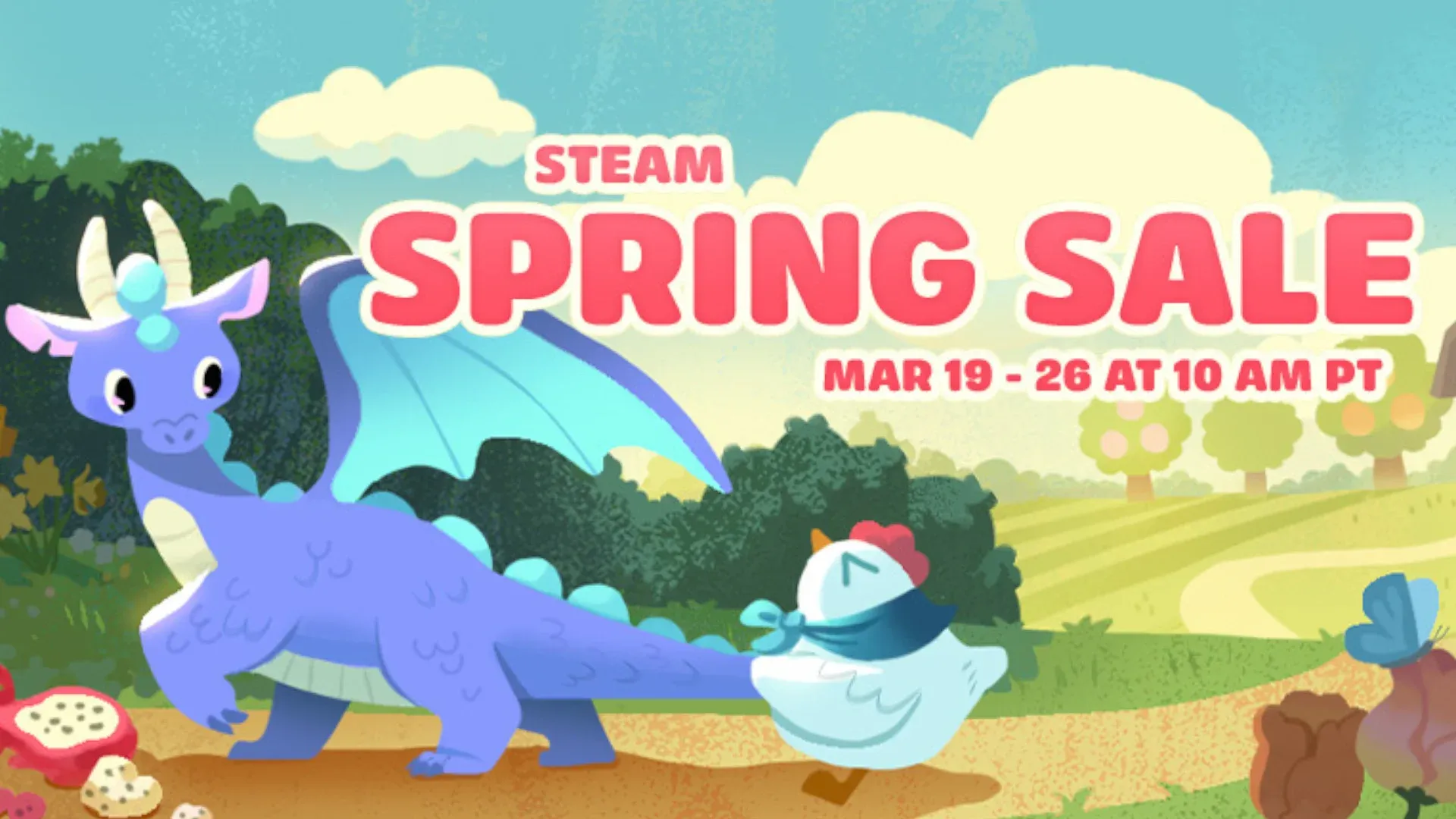 Steam Celebrates Real Human Artists Behind Spring Sale Graphics