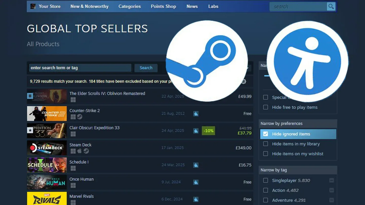 Steam tag discovery system