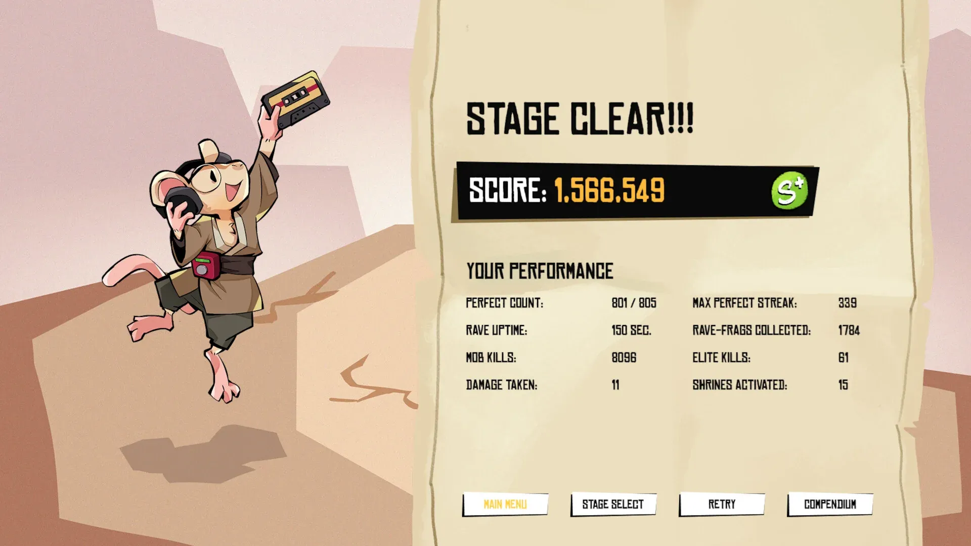 Strik9: Rhythm Rat Rampage Screenshot 3