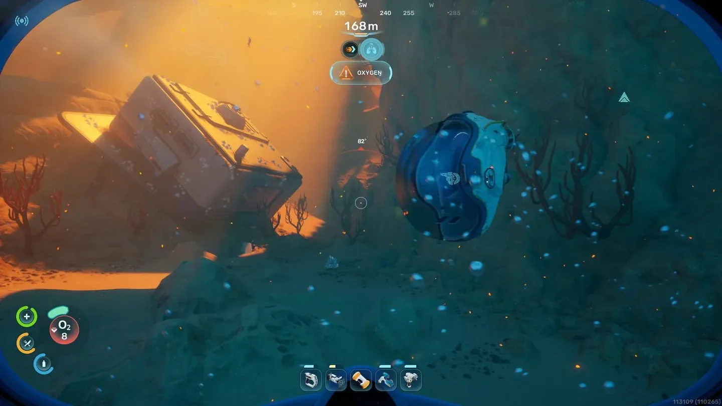 Upgrade oxygen before diving deep