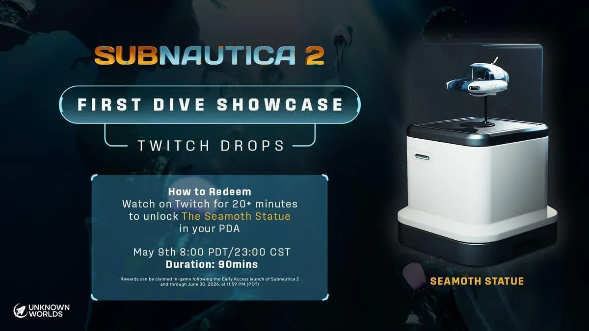 Seamoth Statue drop reward