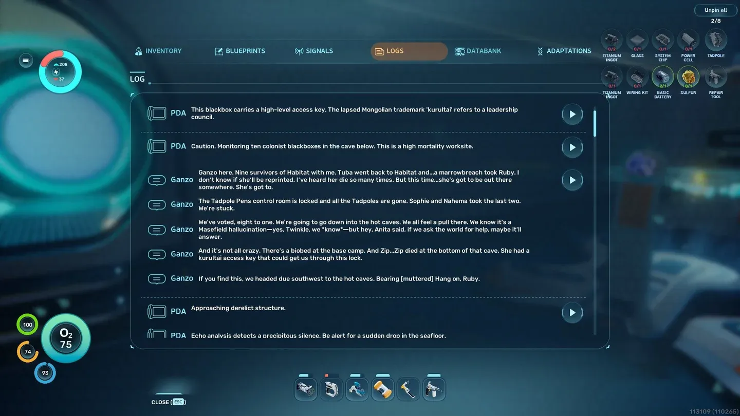 Ganzo's message explains the key