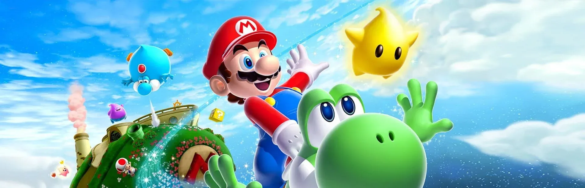 Super Mario Galaxy 2 Banner